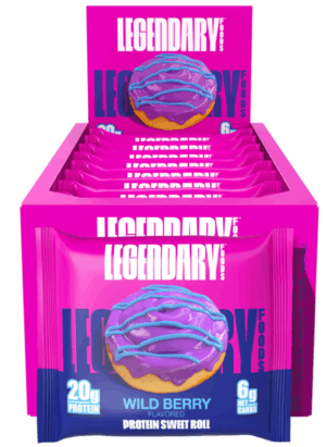 Legendary Foods Wild Berry Protein Sweet Roll 8ct